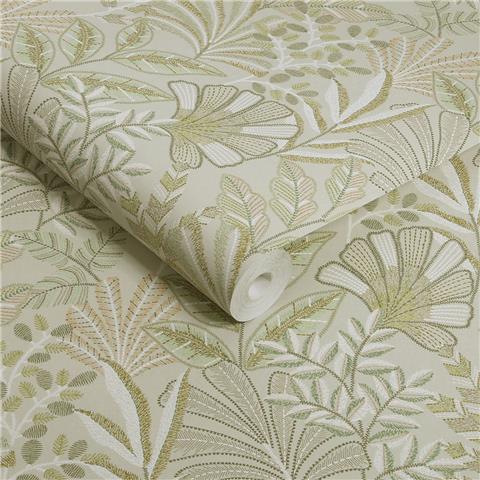 GRAHAM AND BROWN JAIPUR WALLPAPER COLLECTION Vendura Weave 142321 Sage