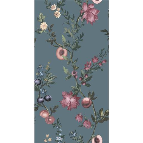 GRAHAM AND BROWN Allurium WALLPAPER 142340 Denim