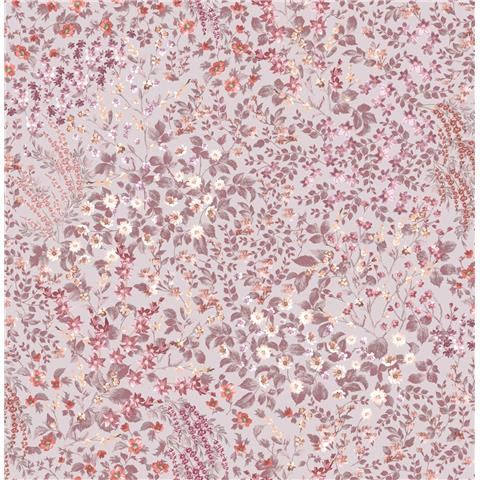 GRAHAM AND BROWN Allurium WALLPAPER Painterly Flora 142357 Pink