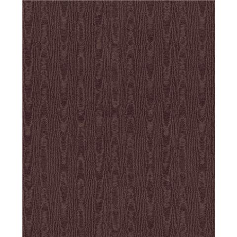 GRAHAM AND BROWN Allurium WALLPAPER Moire 142359 Damson