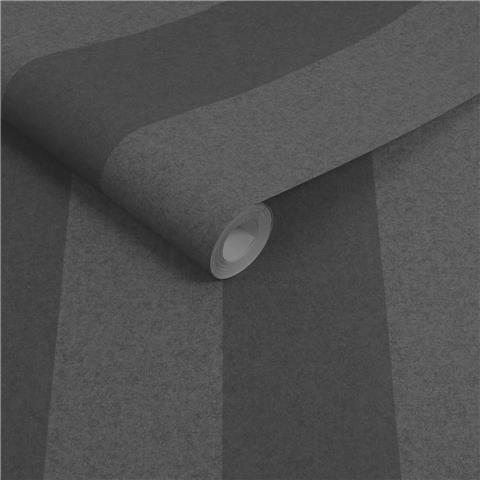 Super Fresco Easy Heirloom Regency Stripe Wallpaper 142524 Charcoal