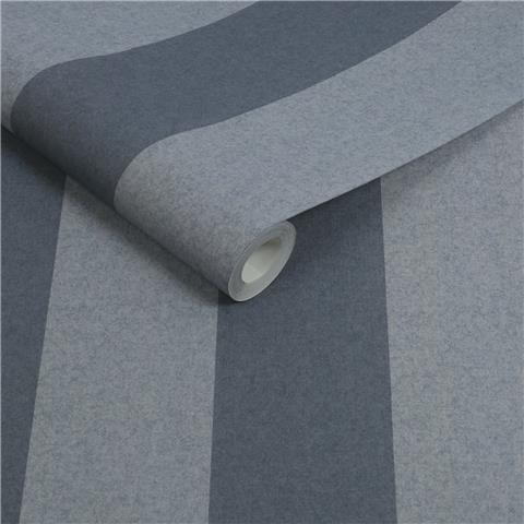 Super Fresco Easy Heirloom Regency Stripe Wallpaper 142525 Archival Blue