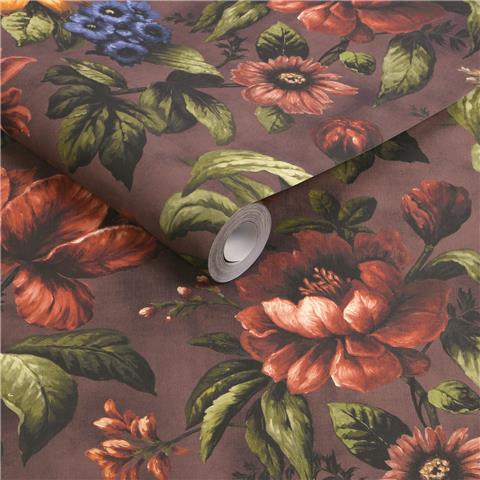 Super Fresco Easy Heirloom Gardeni Floral Wallpaper 142536 Thistle
