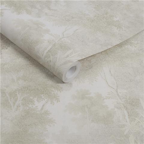Super Fresco Easy Heirloom Sylva Forest Wallpaper 142542 Stone