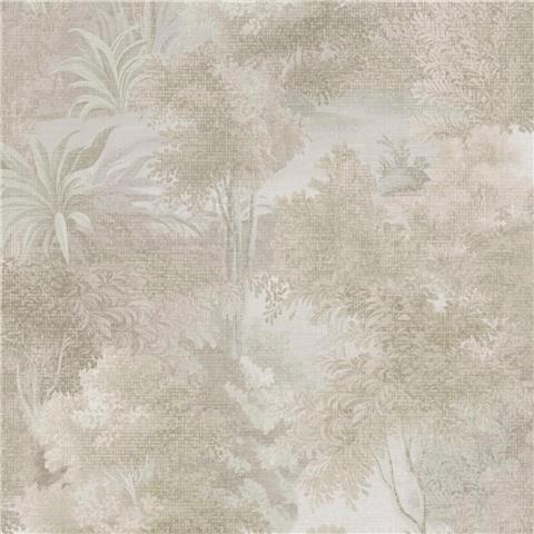 Super Fresco Easy Heirloom Sylva Forest Wallpaper 142542 Stone