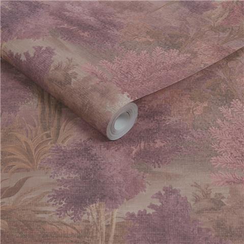 Super Fresco Easy Heirloom Sylva Forest Wallpaper 142543 Thistle