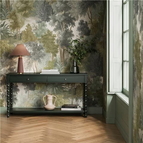 Super Fresco Easy Heirloom Sylva Forest Wallpaper 142544 Forest