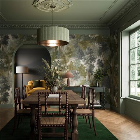 Super Fresco Easy Heirloom Sylva Forest Wallpaper 142544 Forest