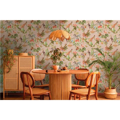 Holden Statement Safari Symphony Wallpaper 14261 Pink