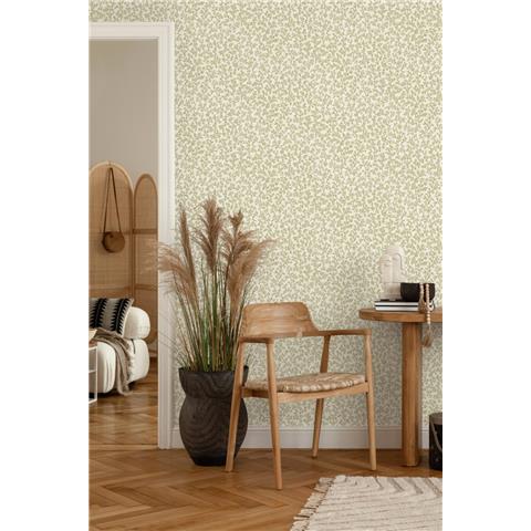 Holden Statement Coral Wallpaper 14300 Sage
