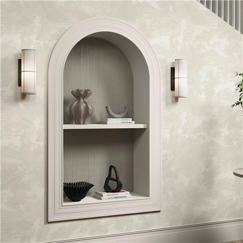 Boutique Threadscape Shibui Forest Heavyweight Vinyl Wallpaper 143027 Pearl/Cream