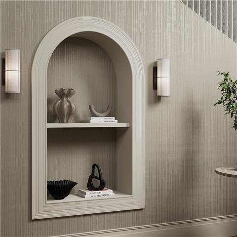 Boutique Threadscape Cascade Heavyweight Vinyl Wallpaper 143042 Shadow/Taupe