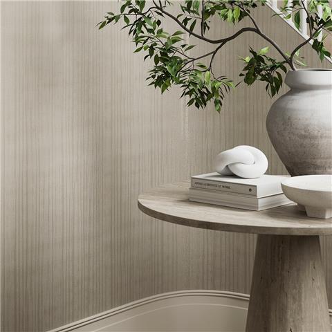 Boutique Threadscape Cascade Heavyweight Vinyl Wallpaper 143042 Shadow/Taupe