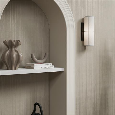 Boutique Threadscape Cascade Heavyweight Vinyl Wallpaper 143042 Shadow/Taupe