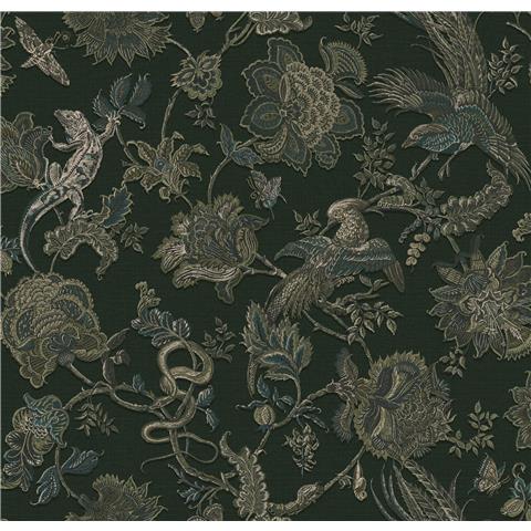 GRAHAM AND BROWN JAIPUR WALLPAPER COLLECTION ETERNAL WEAVE 143238 Emerald