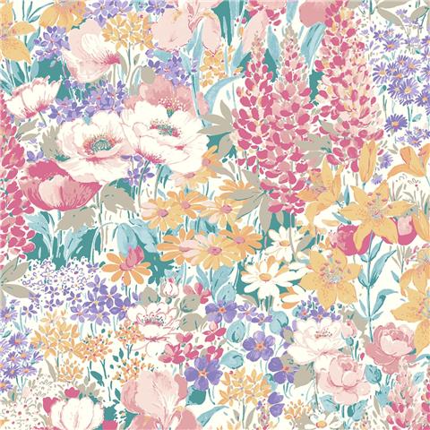 Laura Ashley Wallpaper Everingham Meadow 143328 Multi