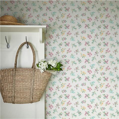 Laura Ashley Wallpaper Keeleigh Posy 143330 Multi