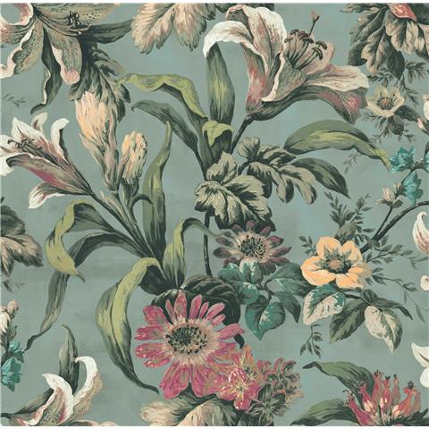 Graham and Brown Solstice Wallpaper Collection Lys 143501 Mist