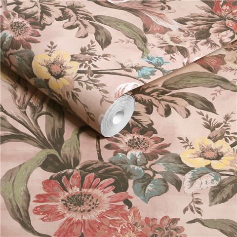 Graham and Brown Solstice Wallpaper Collection Lys 143503 Rose