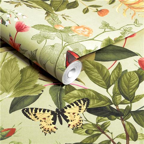 Graham and Brown Solstice Wallpaper Collection Bobnant Garden143507 Willow (2 roll set)