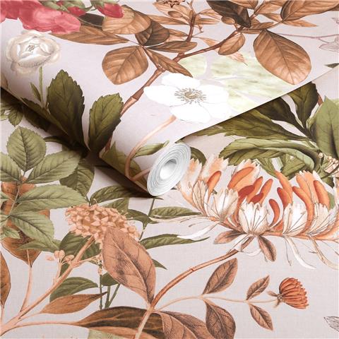 Graham and Brown Solstice Wallpaper Collection Bobnant Garden143509 Rose (2 roll set)