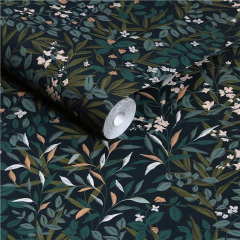 Graham and Brown Solstice Wallpaper Collection Reverie 143511 Navy