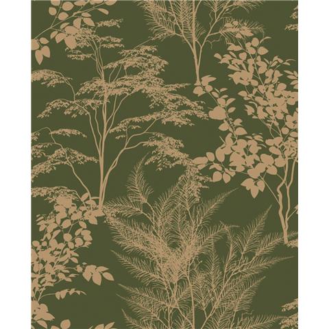 Graham and Brown Solstice Wallpaper Collection Mystic 143520 Forest