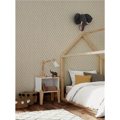 Graham and Brown Solstice Wallpaper Collection Edo 143527 Creme Brulee