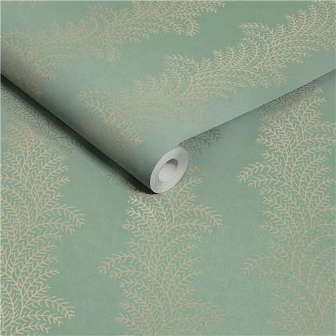 Graham and Brown Solstice Wallpaper Collection Whispering Fern 143534 Mist