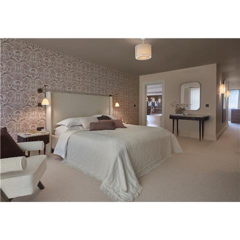 Graham and Brown Solstice Wallpaper Collection Paisley Tapestry143518 Rose