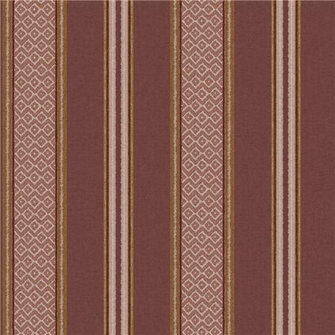 Holden Solstice Ikat Stripe Wallpaper 14400 Russet