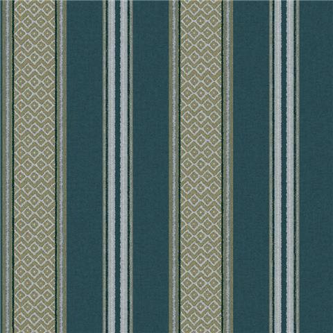 Holden Solstice Ikat Stripe Wallpaper 14401 Dark Teal