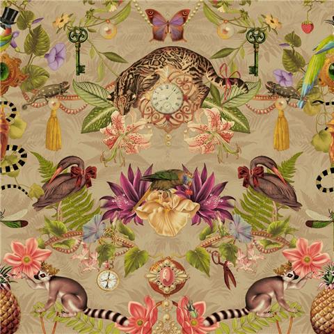 Holden Solstice Ornate Oddities Wallpaper 14410 Gold