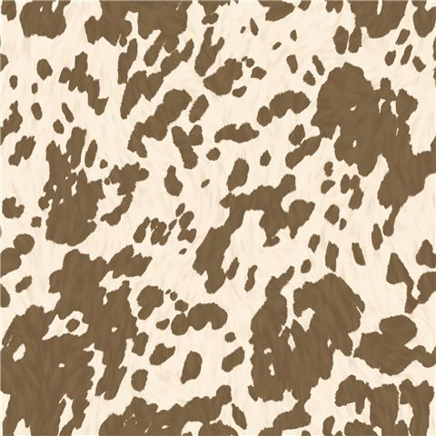 Holden Solstice Cowhide Print Wallpaper 14451 Cocoa