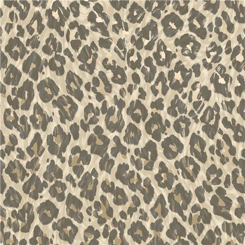 Holden Solstice Leopard Print Wallpaper 14460 Natural