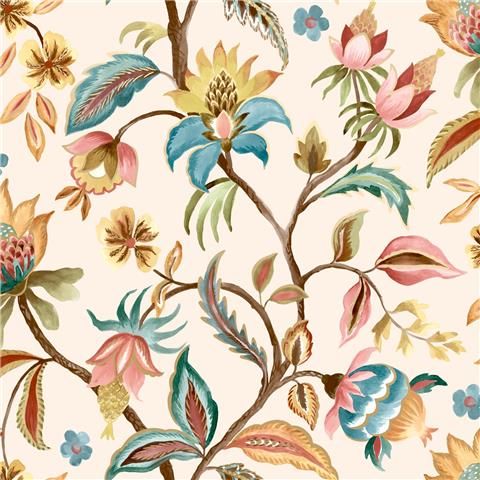 Holden Solstice Bohemian Garden Wallpaper 14470 Cream