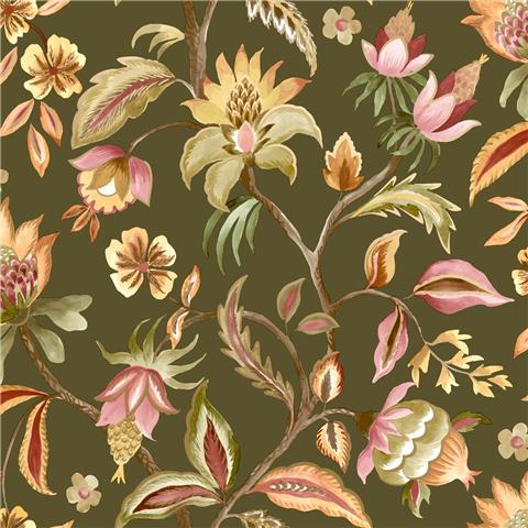 Holden Solstice Bohemian Garden Wallpaper 14471 Khaki