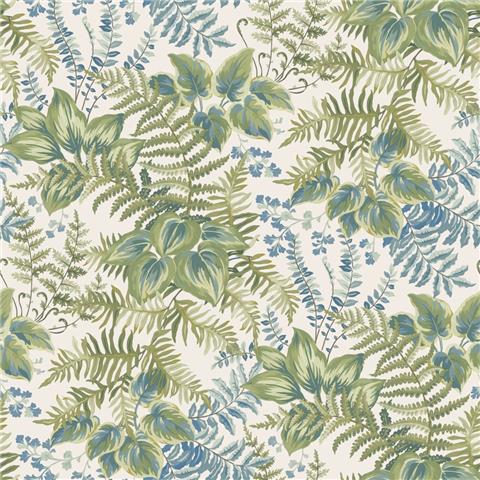 Holden Solstice Leaf Canopy Wallpaper 14482 Sky Blue