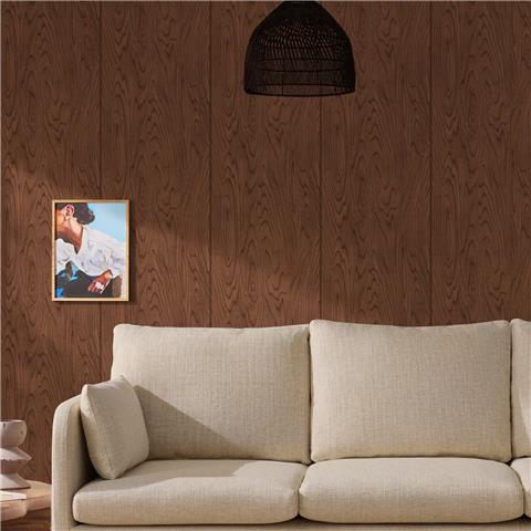Made Wallpaper Orly 145217 Dark Tone Timber