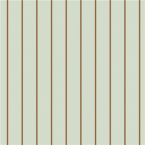 Made Wallpaper Kyria Stripe 145218 Mint/Chocolate
