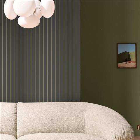 Made Wallpaper Kyria Stripe 145219 Navy/Mint