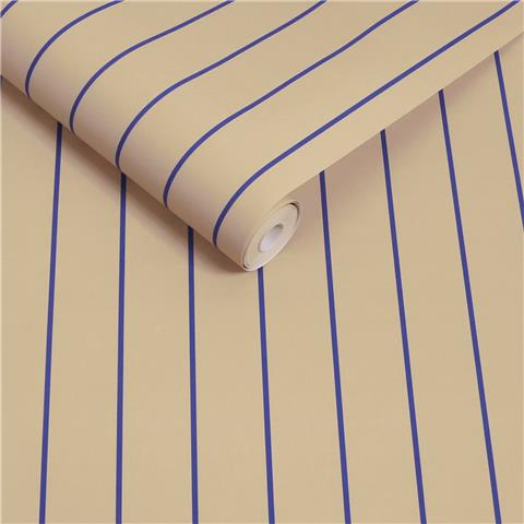 Made Wallpaper Kyria Stripe 145220 Neutral/Blue