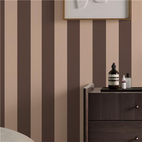 Made Wallpaper Demi Wide Stripe 145224 Mocha