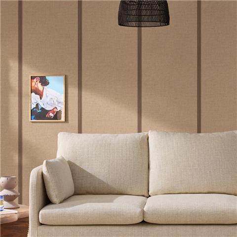 Made Wallpaper Effie Stripe 145236 Natural Hessian