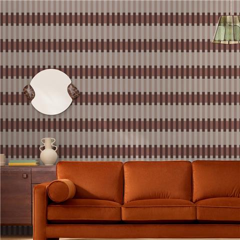 Made Wallpaper Sirio Stripe 145238 Berry