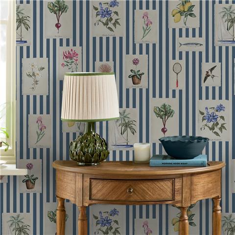 Joules Gallery Wall Stripe Wallpaper 145389