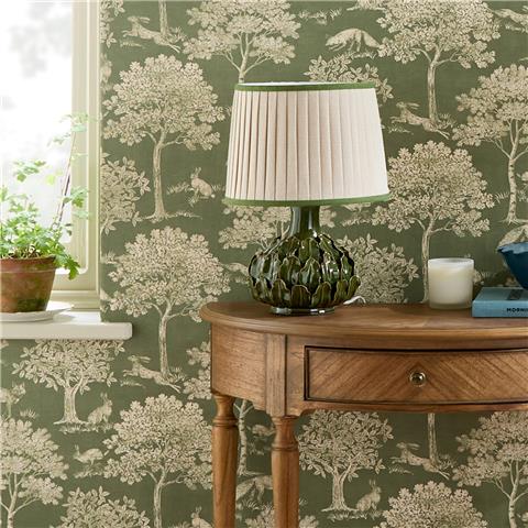 Joules Fox and Hare Wallpaper 145391