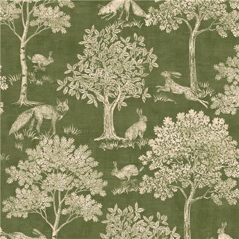 Joules Fox and Hare Wallpaper 145391