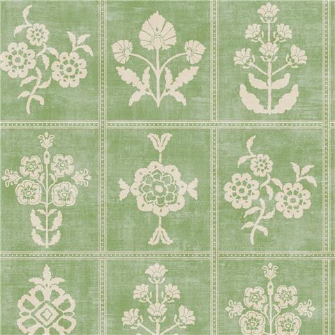 Joules Garden Floral Grid Wallpaper 145393