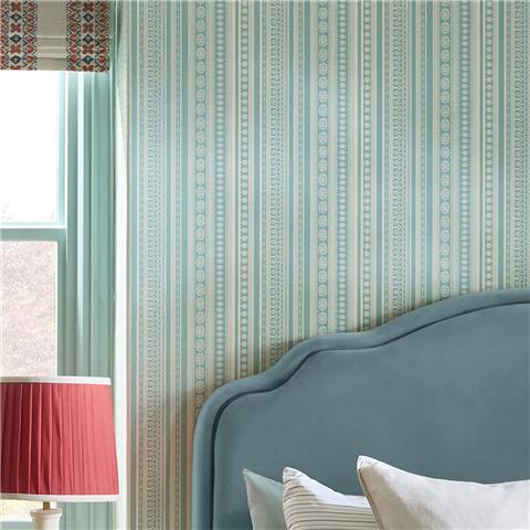 Joules Decorative Stripe Wallpaper 145396